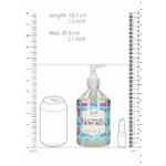 Anaal glijmiddel – S-Line Anal Lube op waterbasis met tintelend, verdoofd gevoel – ongeparfumeerd, geen smaak – 500 ml – S-Line by Shots - Afbeelding 3