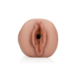 Vagina masturbator met realistische textuur – Tan - Afbeelding 4