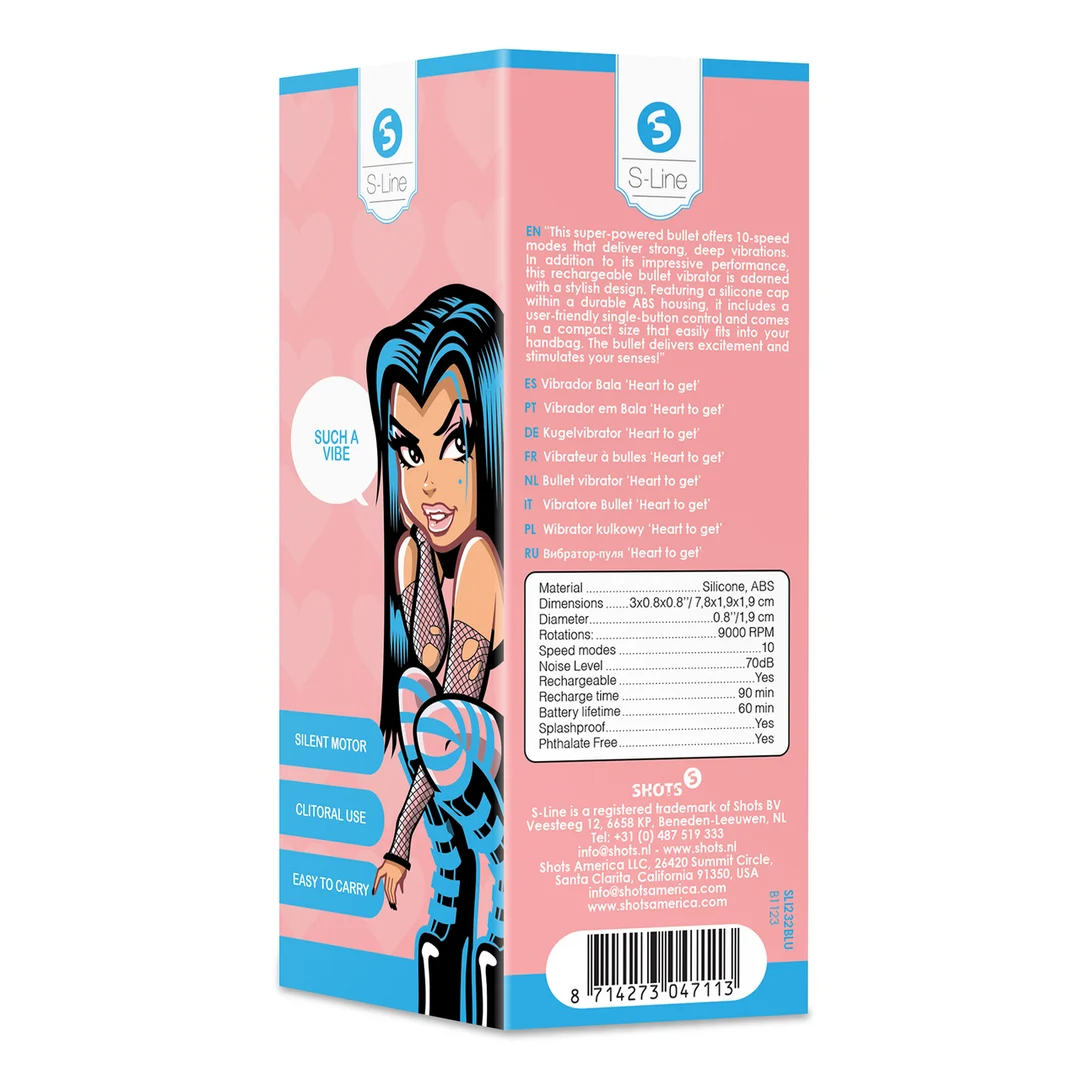 Vibromasseur bullet Heart to Get – Image 2