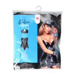 Politie kostuum met wetlook bodysuit voor speels rollenspel – S-Line by Shots