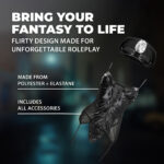 Politie kostuum met wetlook bodysuit voor speels rollenspel – S-Line by Shots - Afbeelding 4