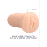 Vagina masturbator met zelfsmerende technologie – Vaginaal - Afbeelding 5