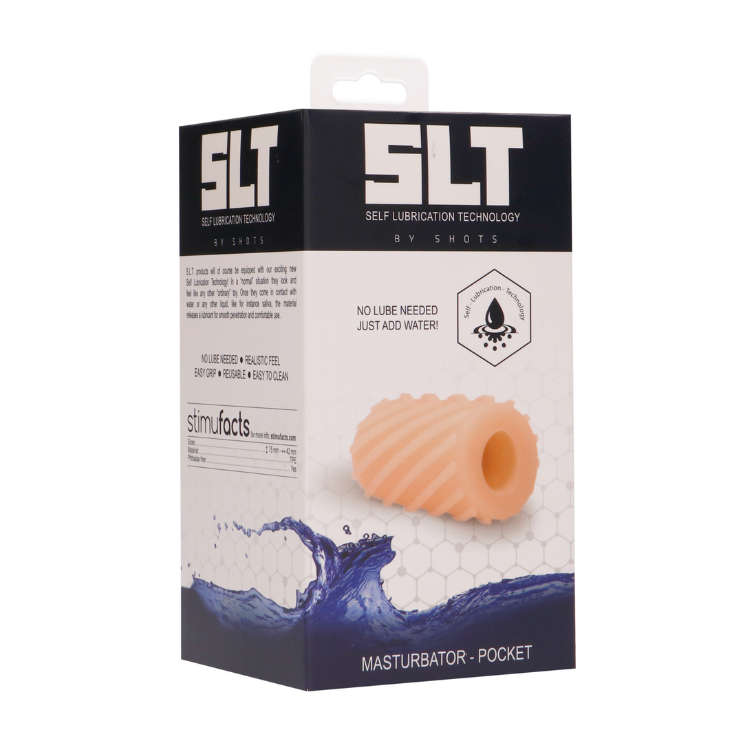 SLT004FLE_1 Pocket stroker met Self Lubrication Technology – Masturbator - Afbeelding 1