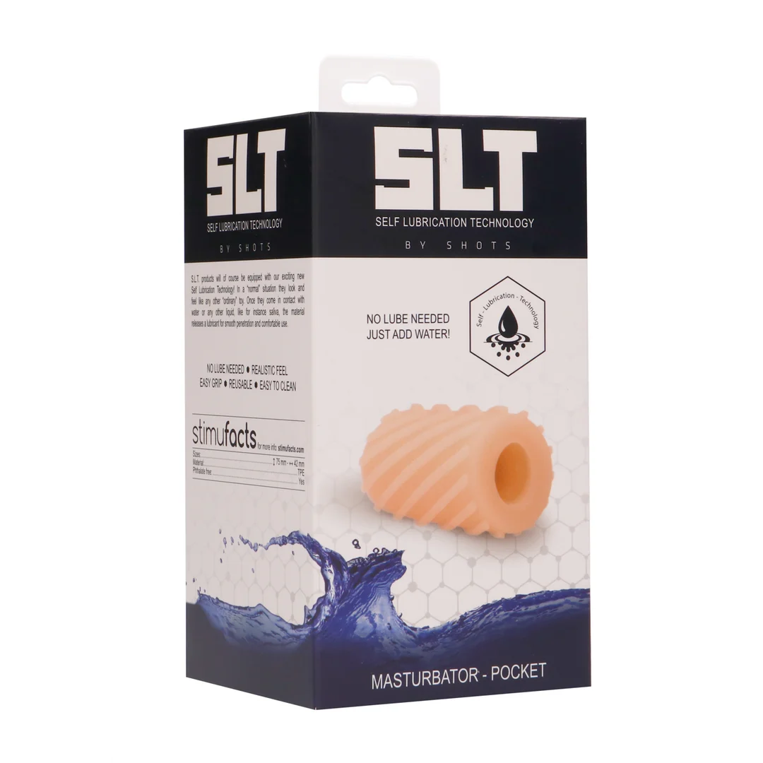 SLT by Shots zelf smerende pocket masturbator