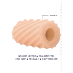 Pocket stroker met Self Lubrication Technology – Masturbator - Afbeelding 5