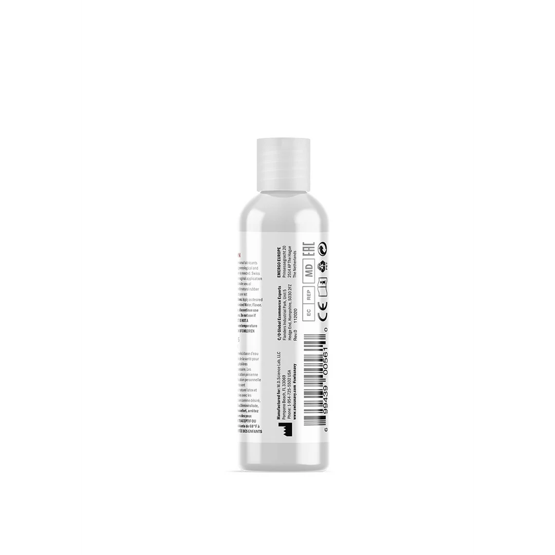 Glijmiddel met smaakje – eetbaar, waterbasis en verwarmend – Chocolade – 29,5 ml – Swiss Navy - Afbeelding 2