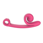 Duo vibrator met ergonomische vorm – Curve Snail Vibe - Afbeelding 5