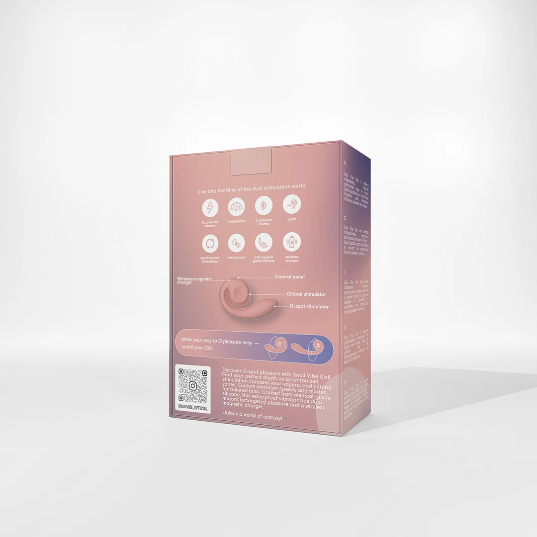 Snail Vibe Gizi Dual G Punkt Vibrator violett – Bild 8