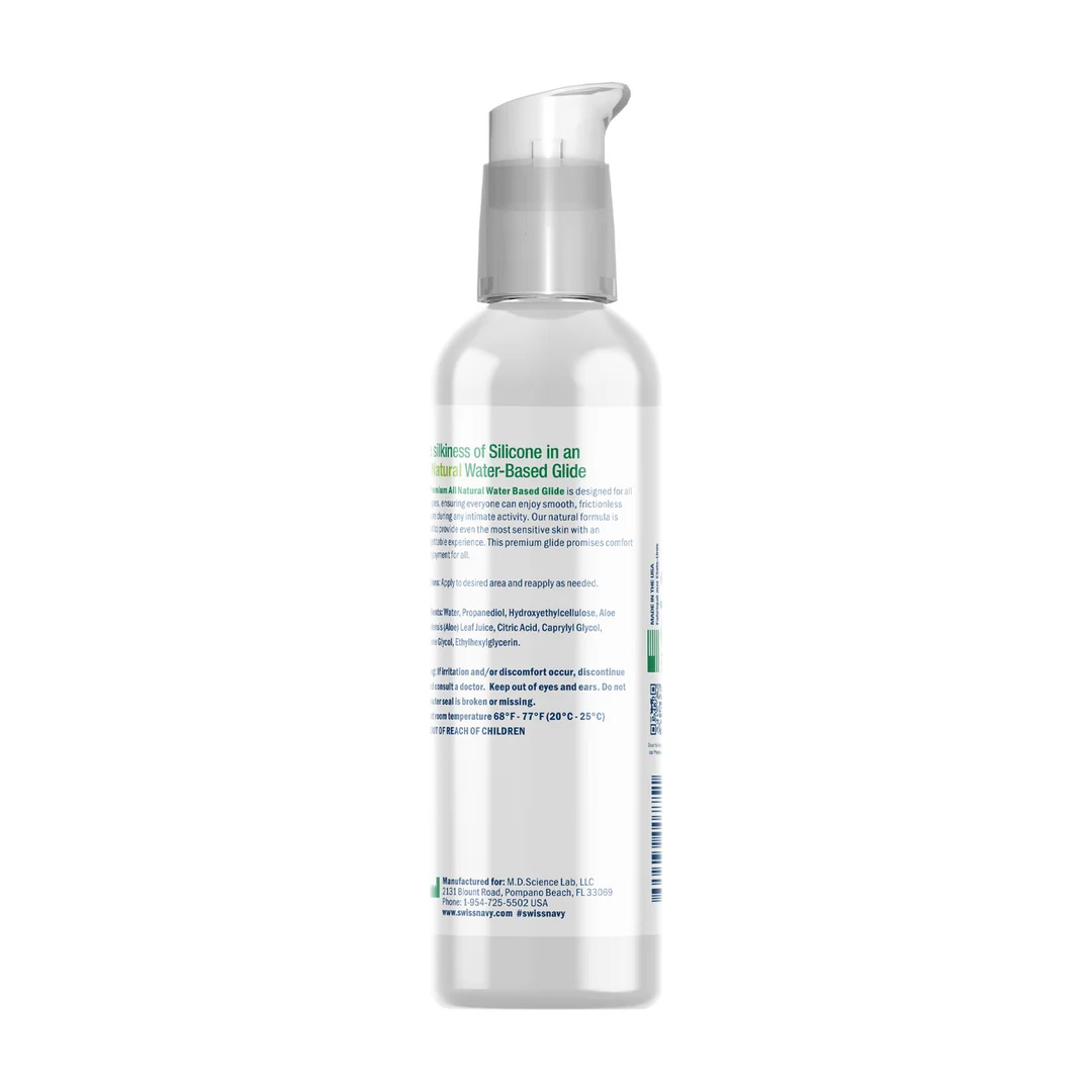 Glijmiddel op waterbasis – hypoallergeen, dermatologisch getest, vrij van parabenen en glycerine – ongeparfumeerd, geen smaak – 29,5 ml – Swiss Navy - Afbeelding 5