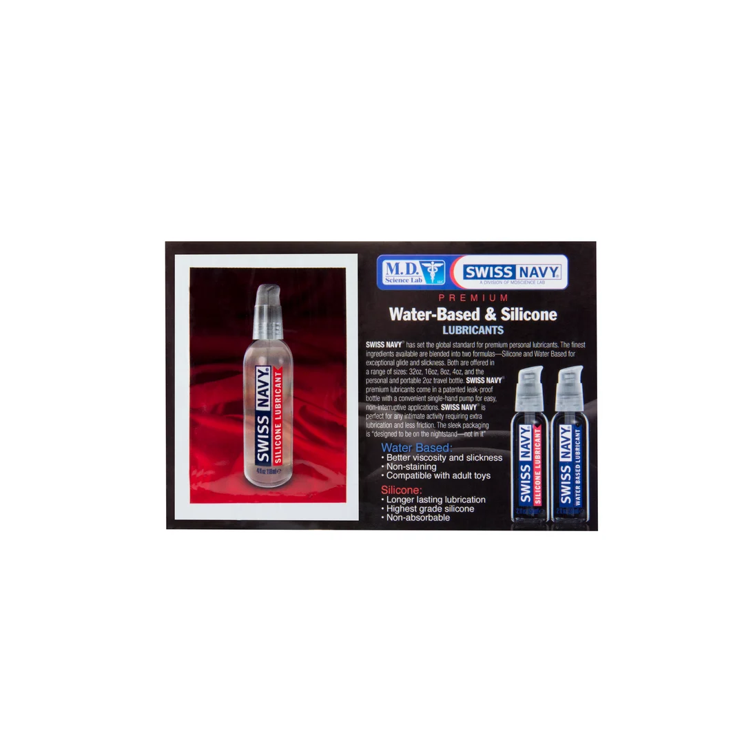 Siliconen glijmiddel – premium siliconengel met vitamine E – ongeparfumeerd, geen smaak – 59 ml – Swiss Navy - Afbeelding 2