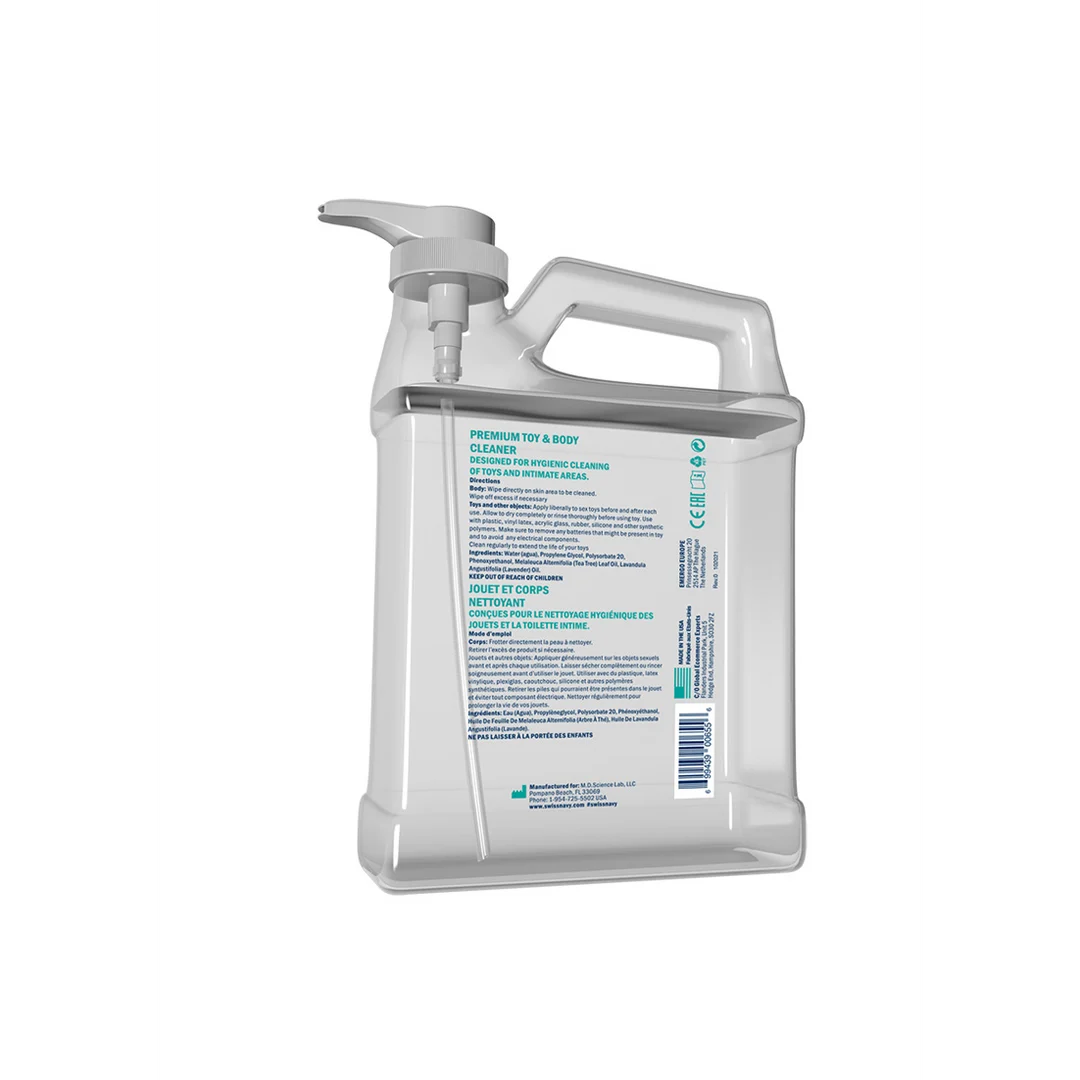 Toy and body cleaner – Reinigingsspray voor toys en huid, geschikt bij siliconen glijmiddel – Swiss Navy – 177 ml / 6 fl oz – TESTER - Afbeelding 7