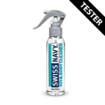Toy and body cleaner – Reinigingsspray voor toys en huid, geschikt bij siliconen glijmiddel – Swiss Navy – 177 ml / 6 fl oz – TESTER