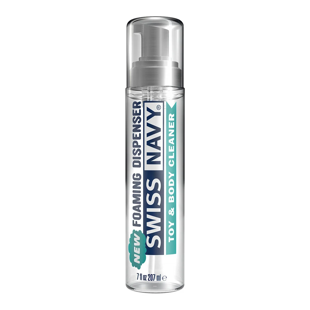 Toy and body cleaner – Reinigingsspray voor toys en huid, geschikt bij siliconen glijmiddel – Swiss Navy – 177 ml / 6 fl oz – TESTER - Afbeelding 5