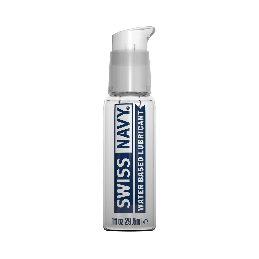 Glijmiddel op waterbasis – premium gel-glijmiddel in lekvrije, reisvriendelijke fles – ongeparfumeerd, geen smaak – 59 ml – Swiss Navy - Afbeelding 1