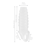 Penis sleeve met balriem – Dong Extensie - Afbeelding 6