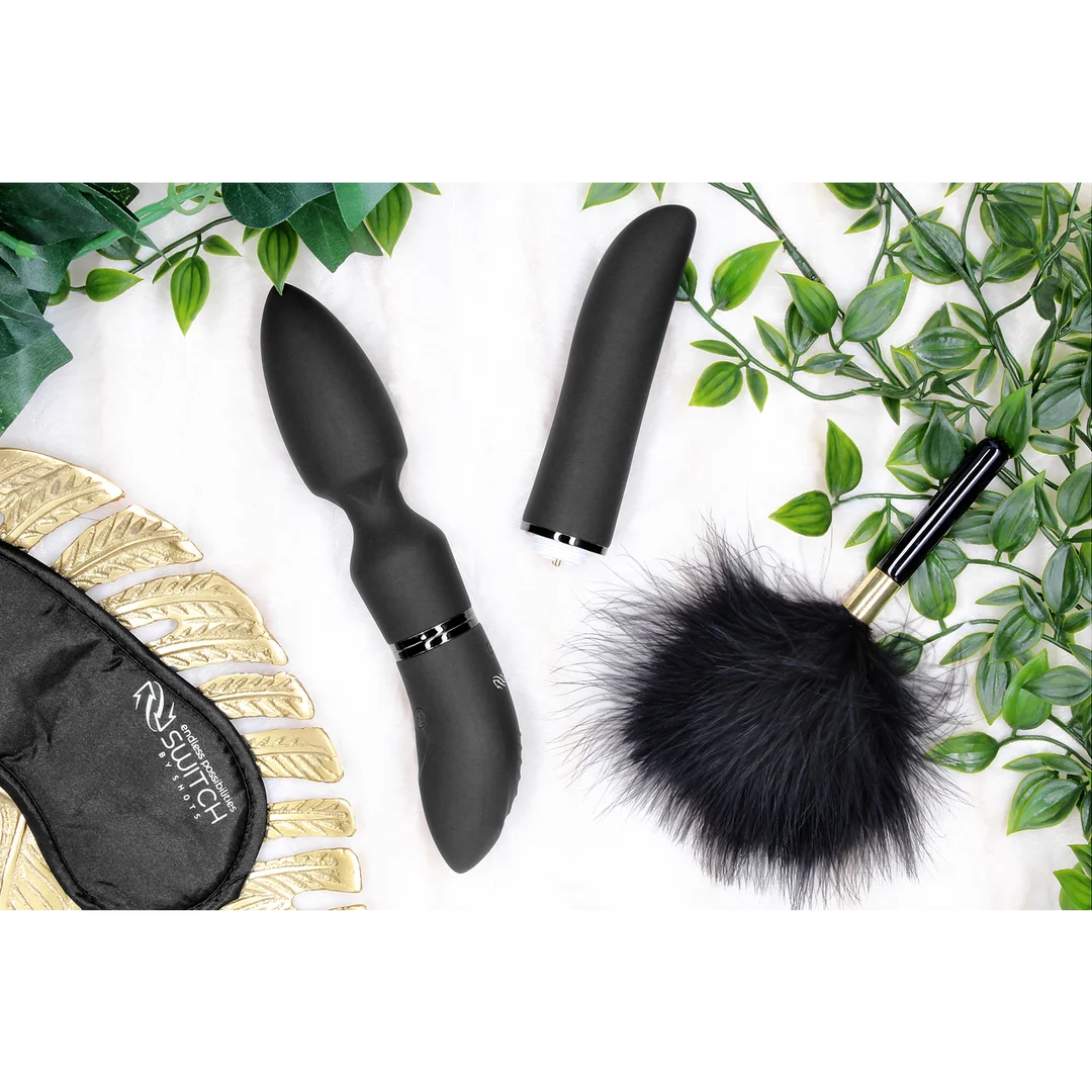 Switch by Shots Pleasure Kit #4 Vibrator mit austauschbaren Aufsätzen – Bild 18