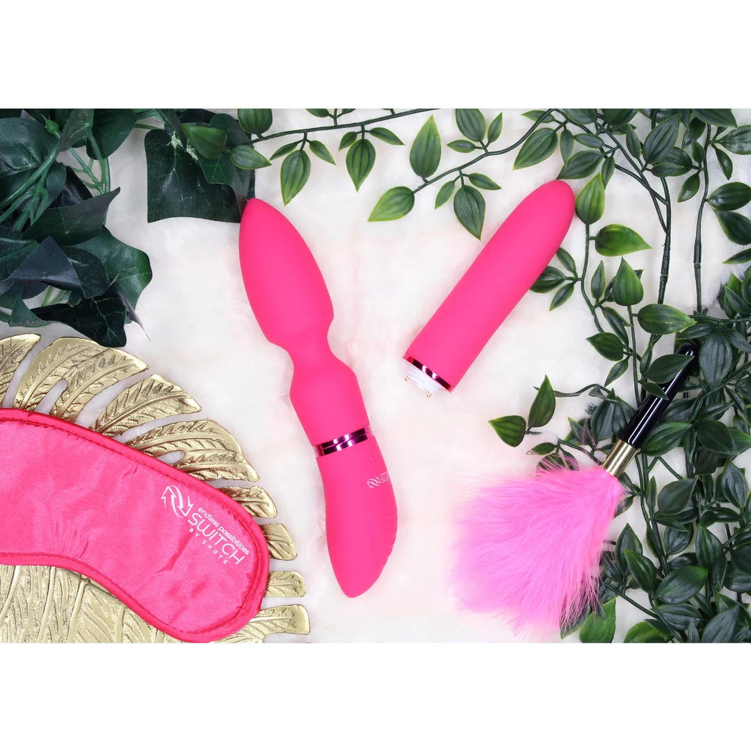 Switch by Shots Pleasure Kit #4 Vibrator mit austauschbaren Aufsätzen – Bild 6