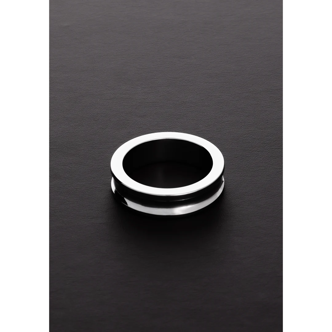 Niet-vibrerende cockring met afgeronde binnenranden – 0,6 x 1,8 / 15 x 45 mm - Afbeelding 2