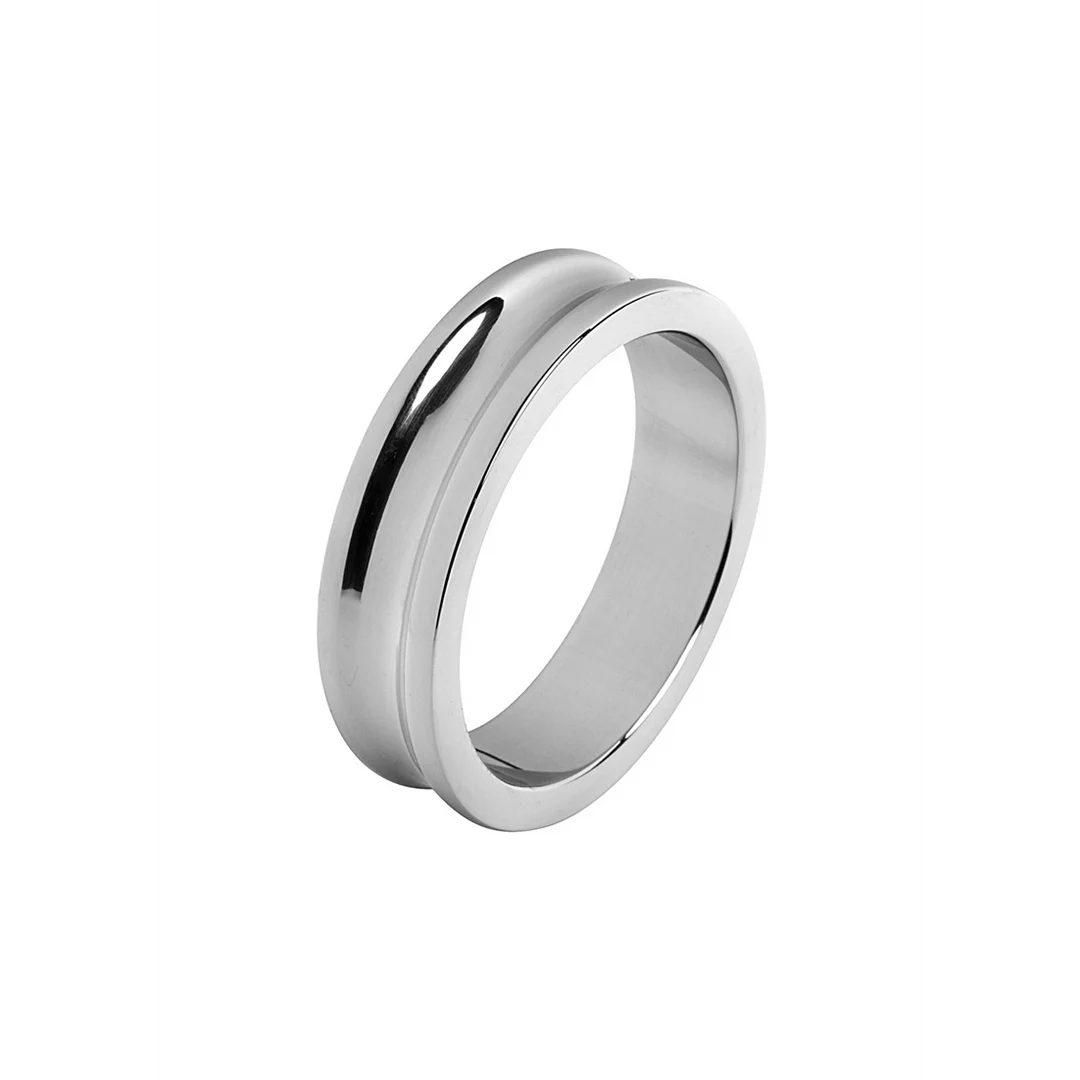 Niet-vibrerende cockring met afgeronde binnenranden – 0,6 x 1,8 / 15 x 45 mm - Afbeelding 11