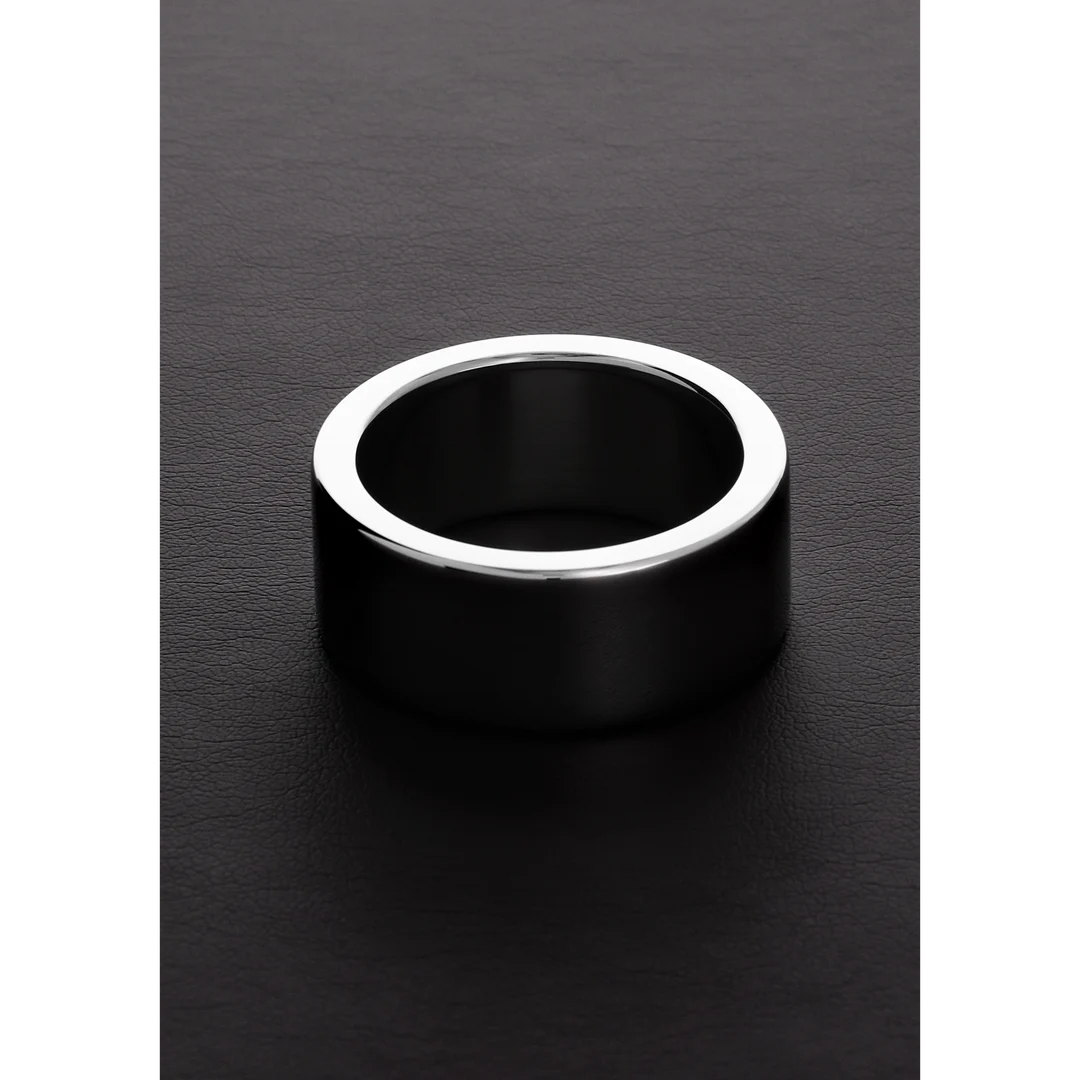 Anneau pénien sans vibrations en acier lourd – 0,8 x 2 / 20 x 50 mm – Image 6