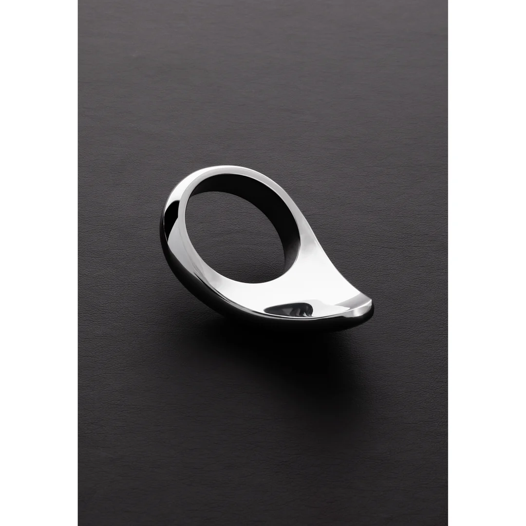 Niet-vibrerende cockring met traanvorm – 1.8 / 45mm - Afbeelding 3