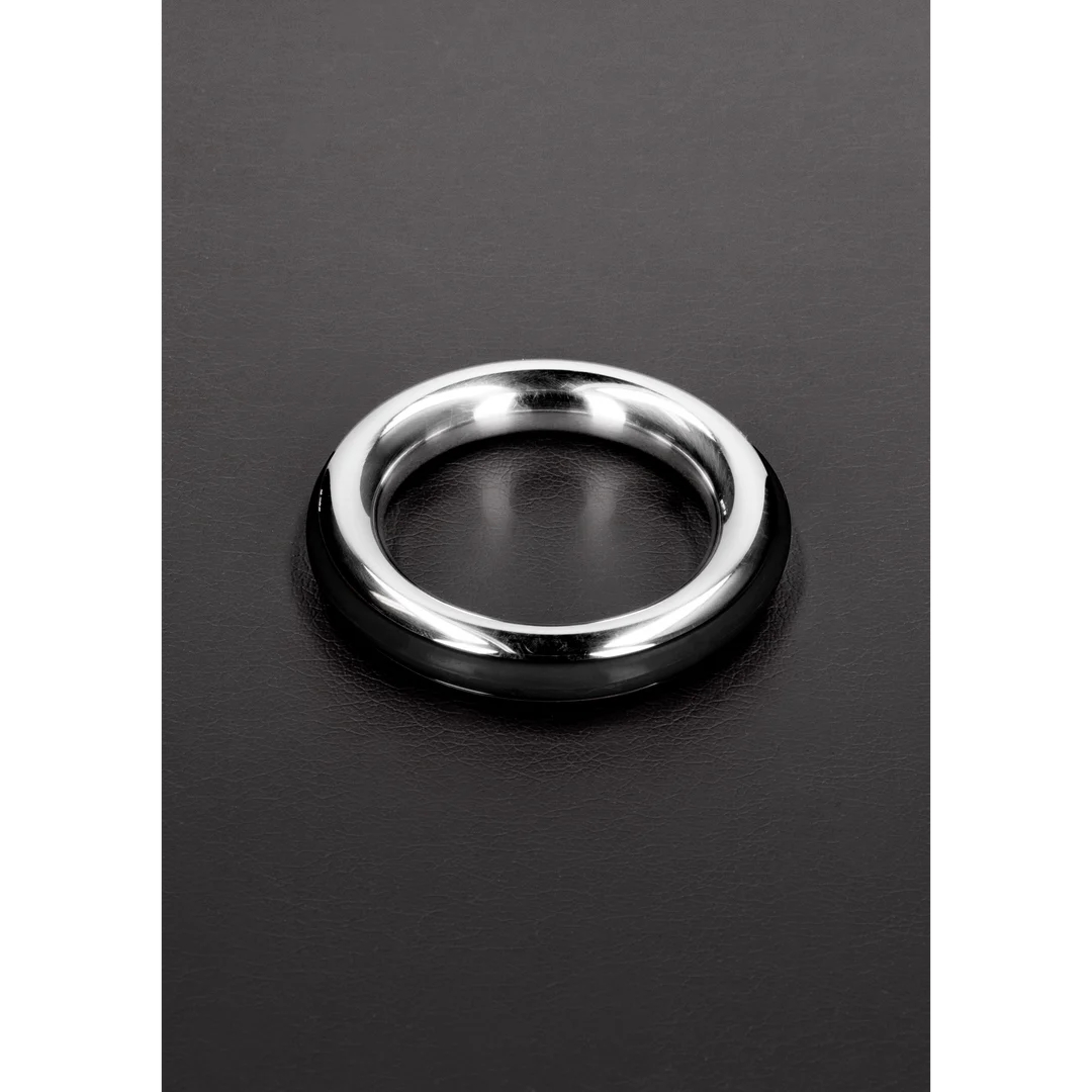 Anneau pénien sans vibrations avec insert en silicone – 1,6 / 40mm – Image 2