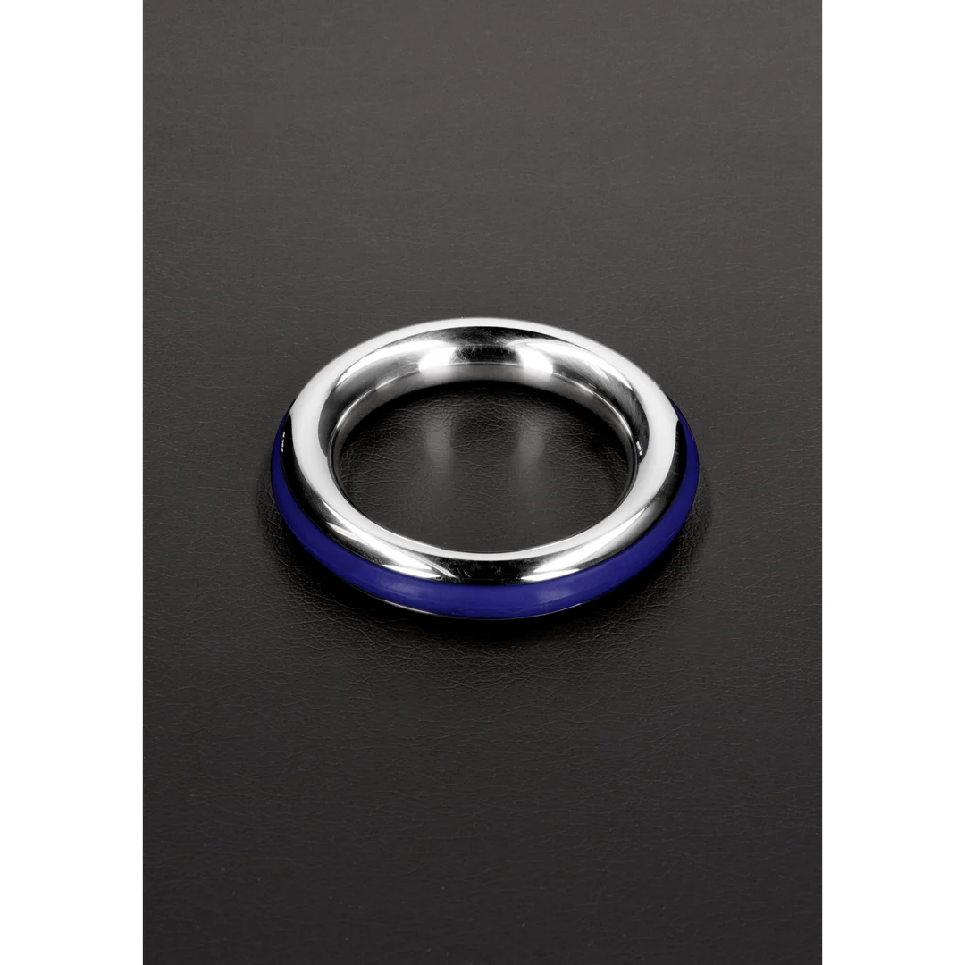Anneau pénien sans vibrations avec insert en silicone – 1,6 / 40mm – Image 5