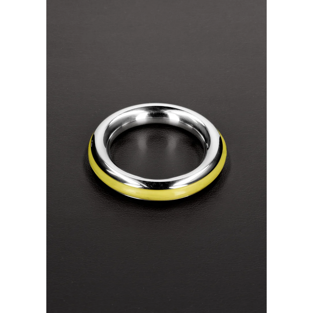 Anneau pénien sans vibrations avec insert en silicone – 1,6 / 40mm – Image 11