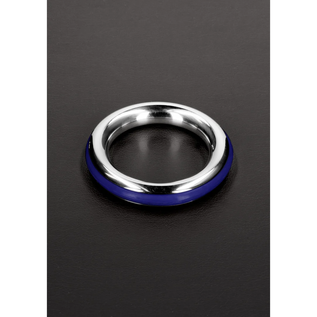 Anneau pénien sans vibrations avec insert en silicone – 1,6 / 40mm – Image 17