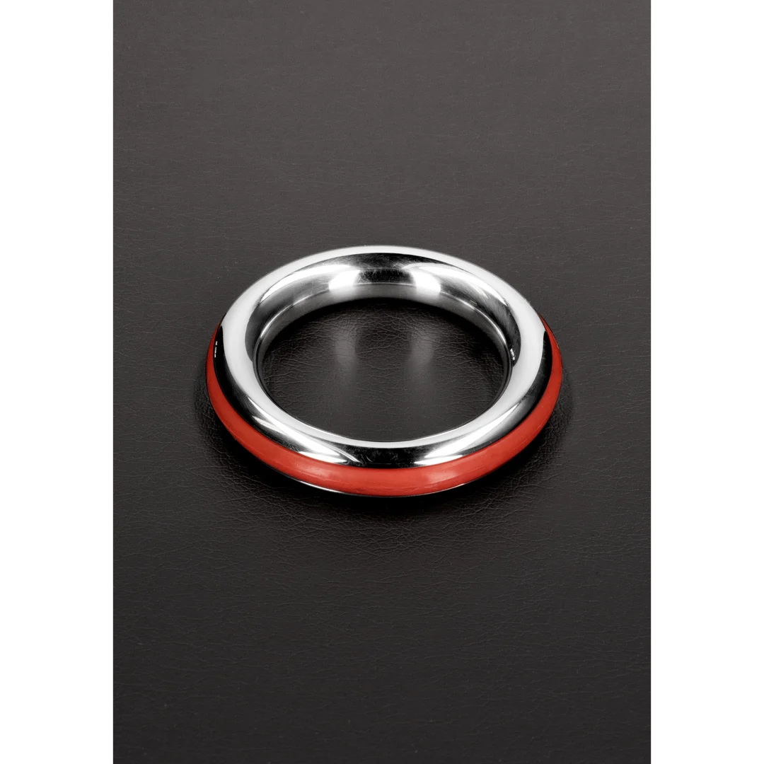 Anneau pénien sans vibrations avec insert en silicone – 1,6 / 40mm – Image 20