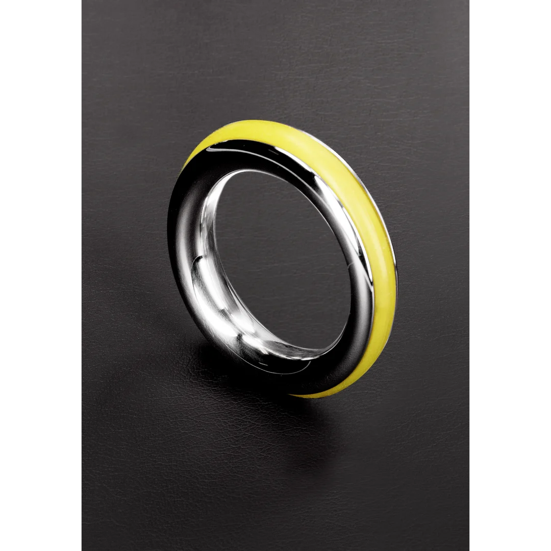 Anneau pénien sans vibrations avec insert en silicone – 1,6 / 40mm – Image 24
