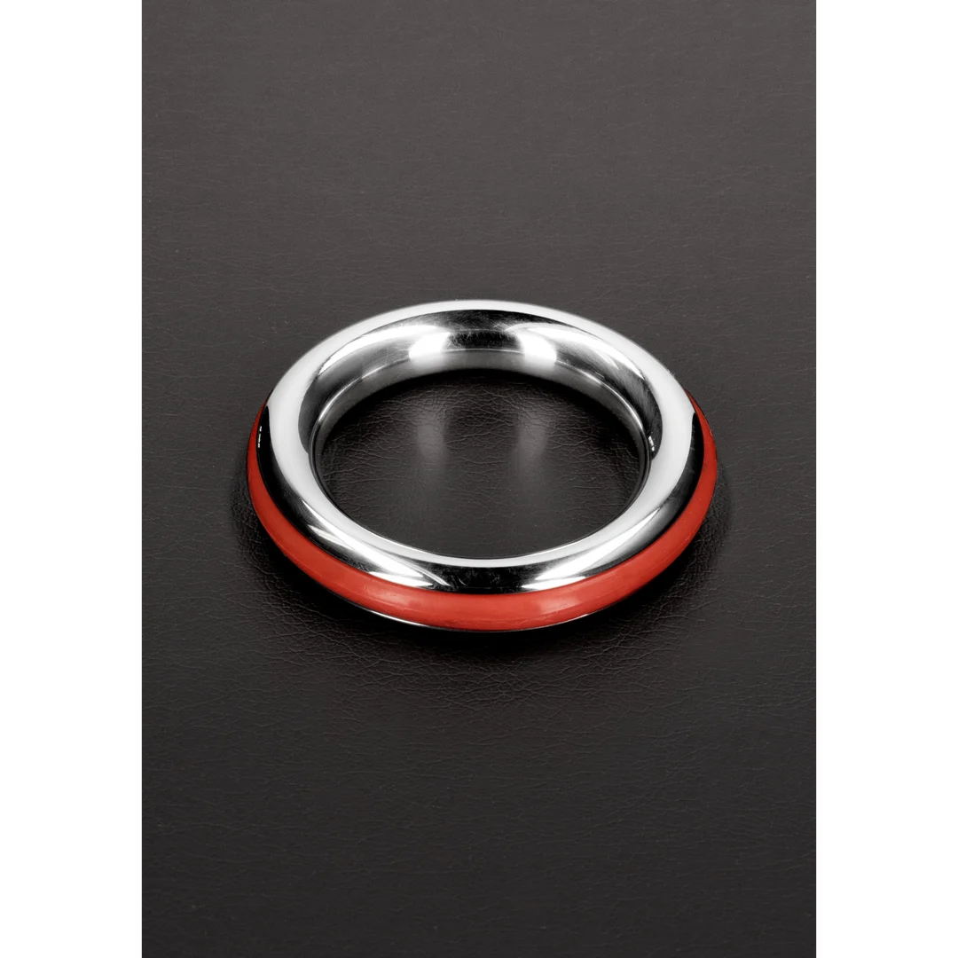 Anneau pénien sans vibrations avec insert en silicone – 1,6 / 40mm – Image 32