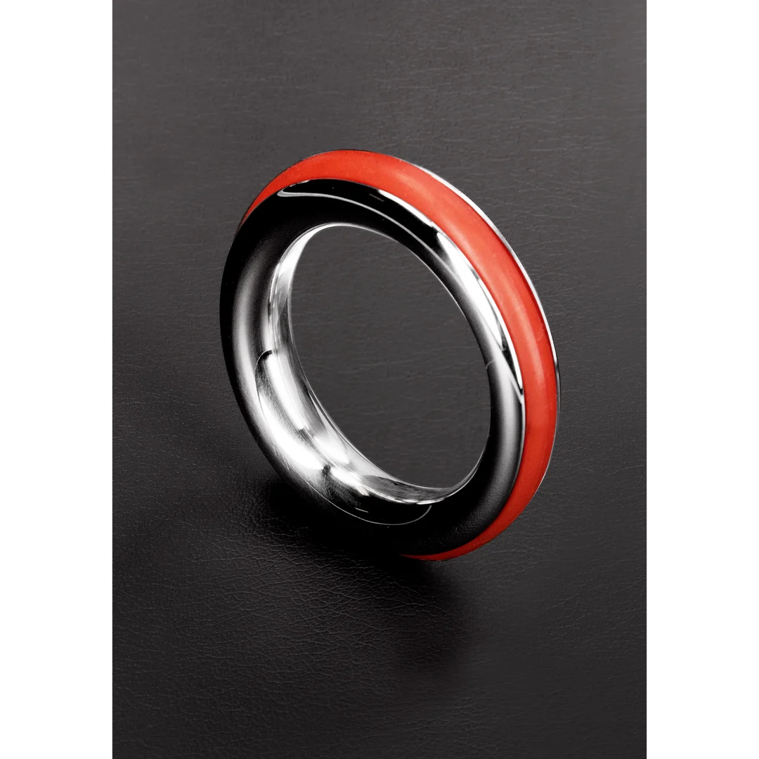 Anneau pénien sans vibrations avec insert en silicone – 1,6 / 40mm – Image 33