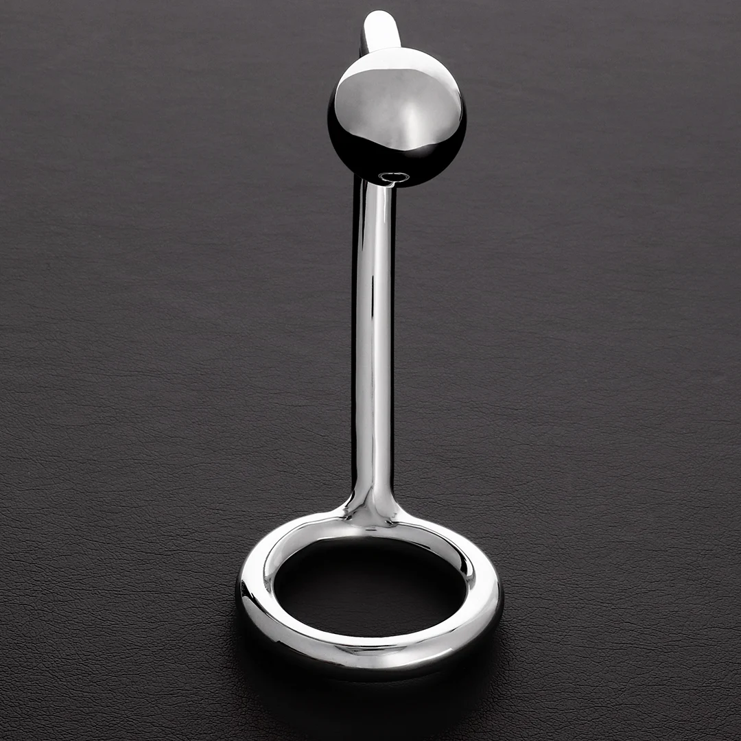 Bague pénienne sans vibrations avec boule amovible – Intruder – Image 14