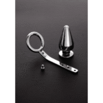 Niet-vibrerende cockring met geïntegreerde buttplug – C-Ring - Afbeelding 2