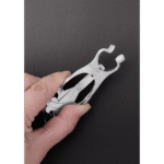 Steel by Shots Clover tepelklemmen met ketting - Afbeelding 2