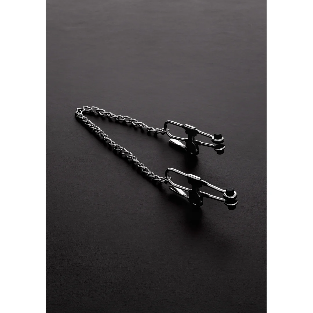 BDSM tepelklemmen met verstelbare druk – Preasure Tit Lock Tepelklem - Afbeelding 3