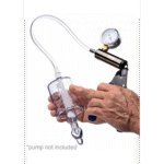 Penispomp accessoire met geribbelde staaf – Anal Rosebud Vacuümpomp - Afbeelding 2