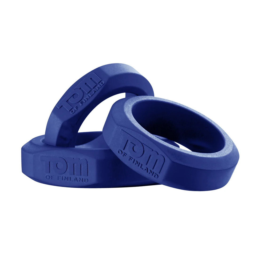 XR Brands 3 teiliger Cockring Set – Bild 2