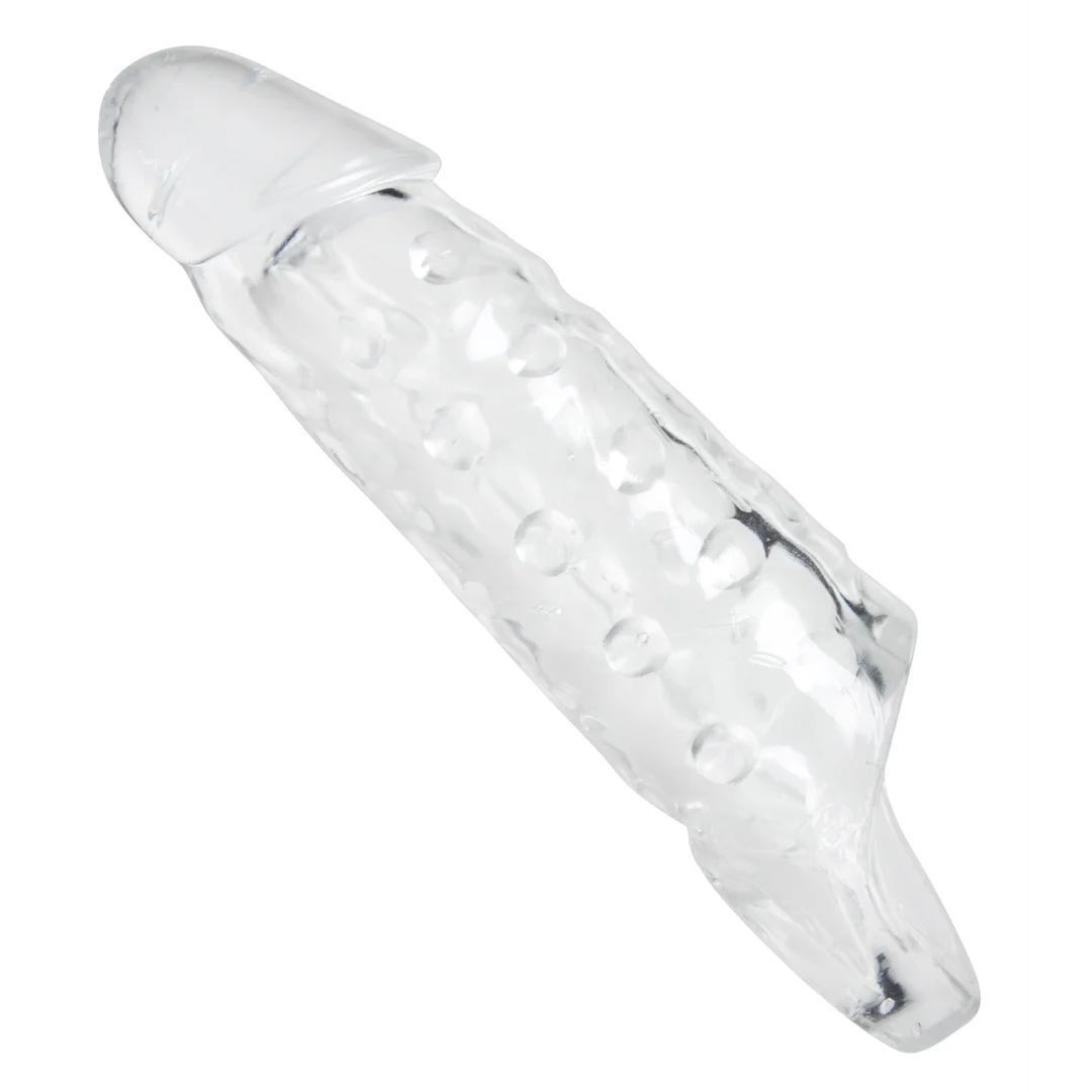 Sleeve trasparente realistica per pene - immagine 2