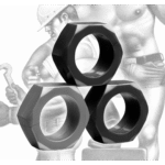 Niet-vibrerende cockring met 3 maten – Cockring - Afbeelding 6