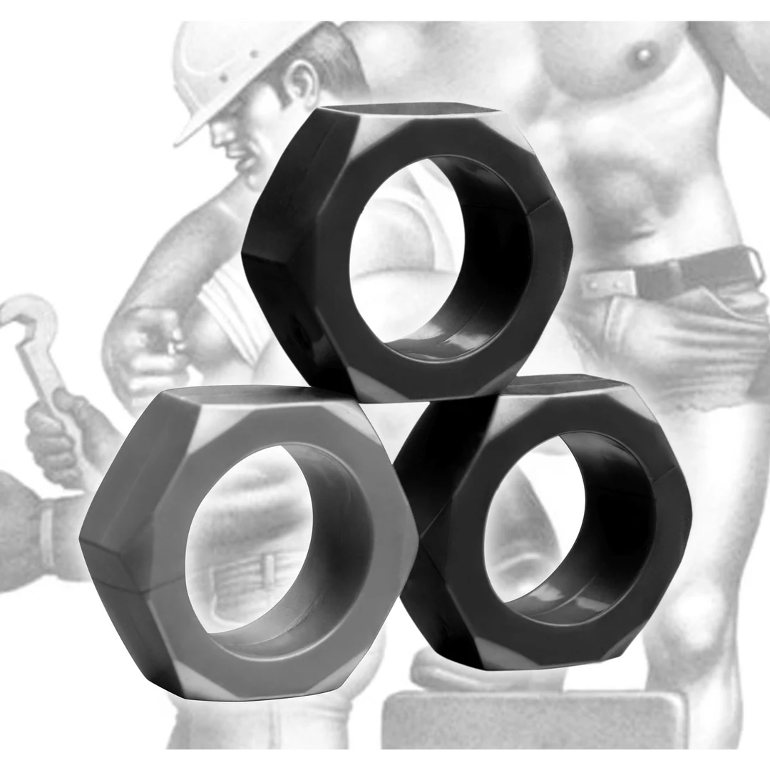 Anello per il pene in silicone Cock Nuts - immagine 6