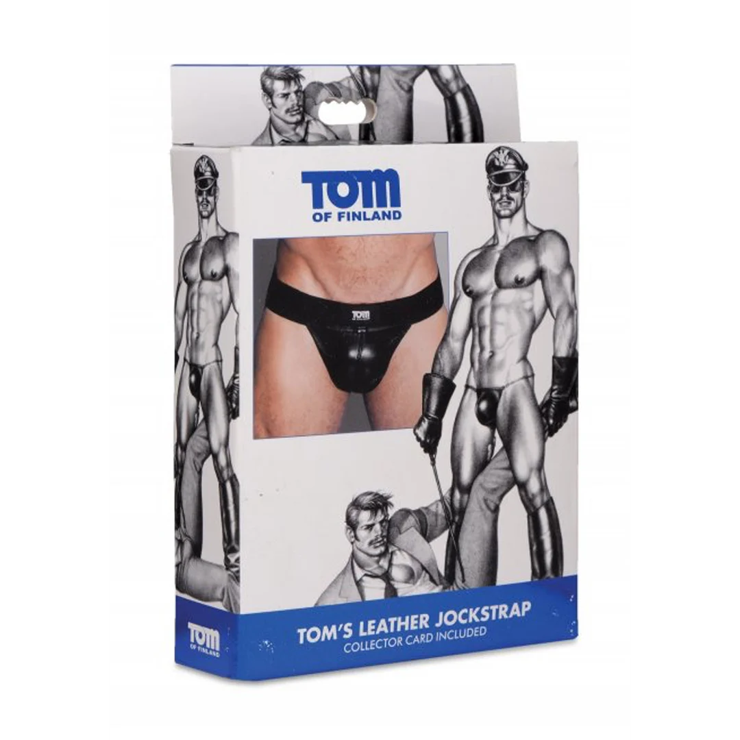 Jockstrap in glanzend leer voor een stoere herenlook – XR Brands - Afbeelding 1