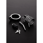 Chastity cage met verwijderbare penisplug – Attica - Afbeelding 2