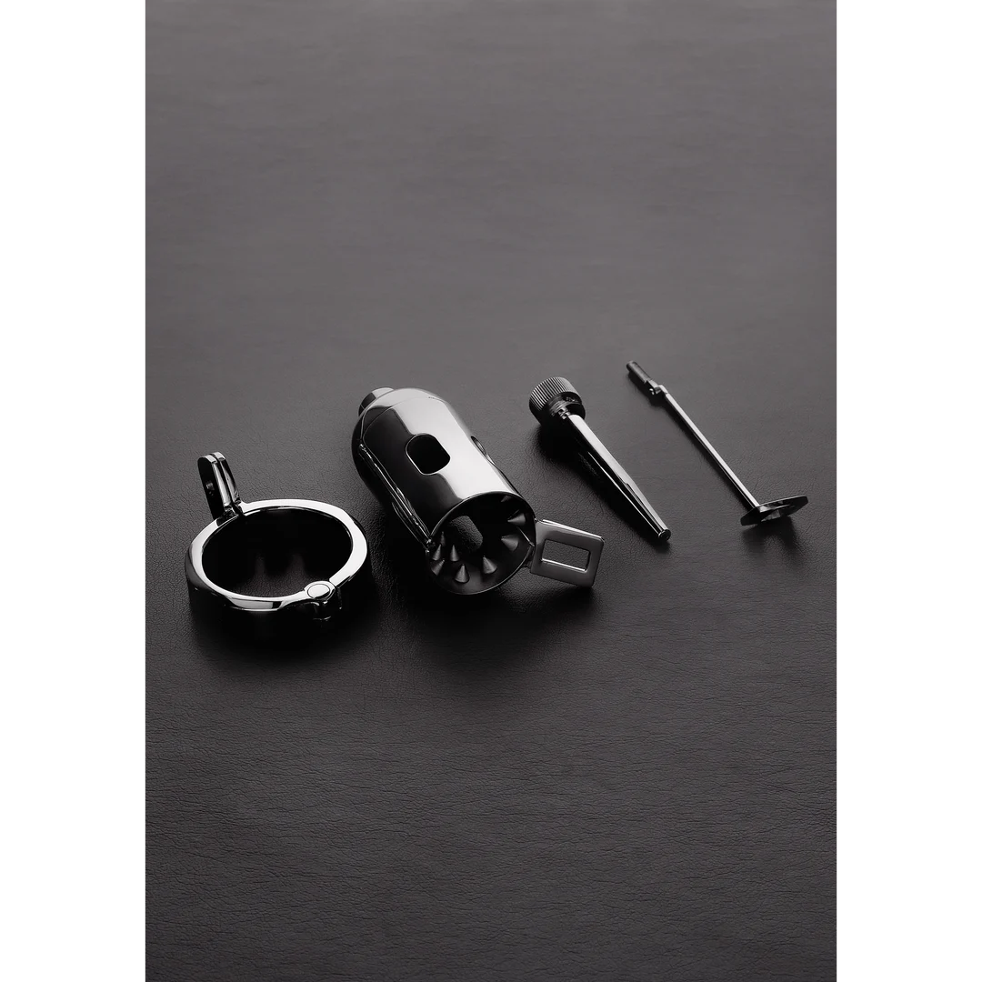 Steel by Shots Pleasure Dome chastity cage