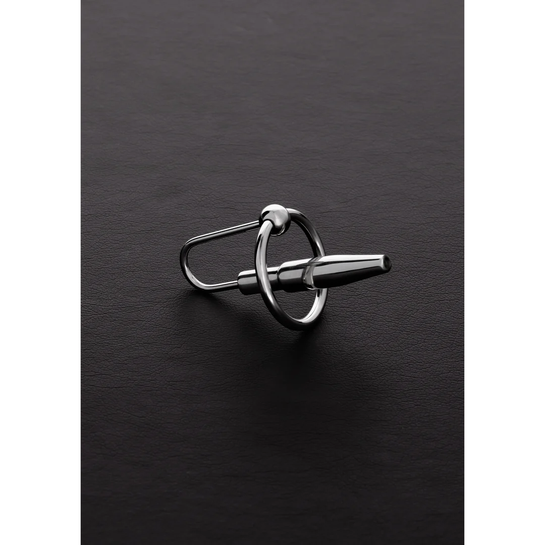 Penisplug met mobiele ring – 1,0 / 2,5 cm - Afbeelding 2