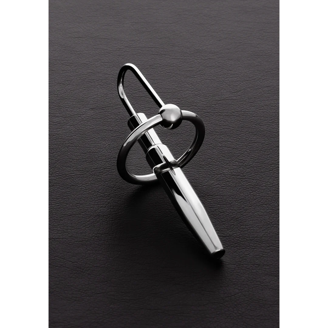 Penisplug met mobiele ring – 1,0 / 2,5 cm - Afbeelding 3