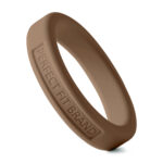 Niet-vibrerende cockring met zacht premium silicone – Huidskleur 1 - Afbeelding 5