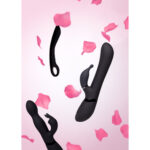 rabbit vibrator – 360° roterende g-spot tip & 10 standen – VIVE by Shots, paars - Afbeelding 13