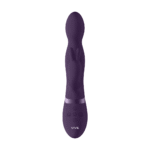 rabbit vibrator – 360° roterende g-spot tip & 10 standen – VIVE by Shots, paars - Afbeelding 5